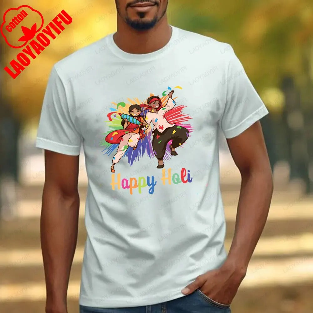 Happy Holi T-shirt #8