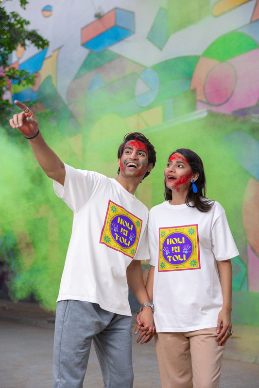 Unisex Holi T-Shirt - Holi Ki Toli