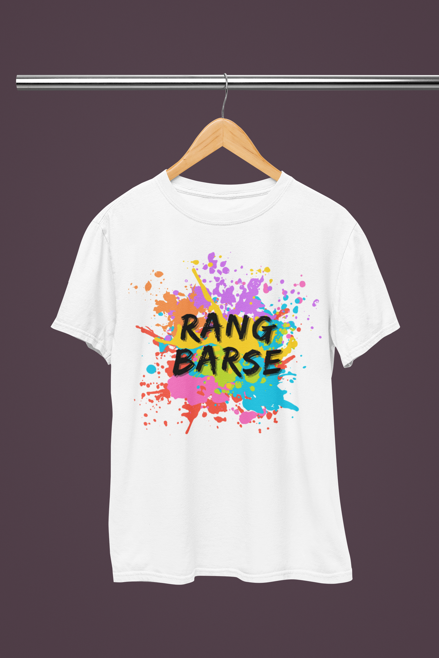 Unisex Holi T-Shirt - Rang Barse